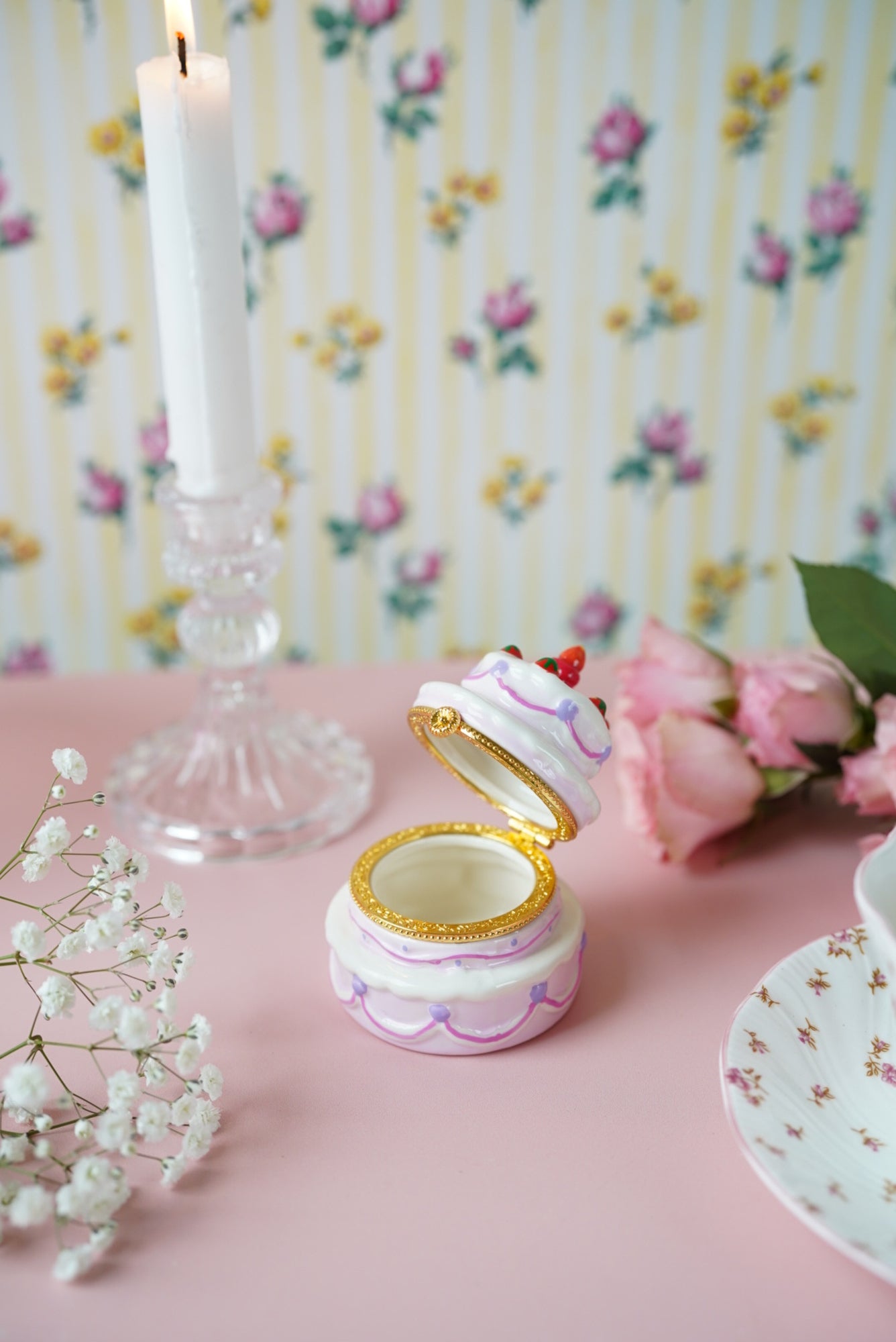 Strawberry Cake Trinket Box