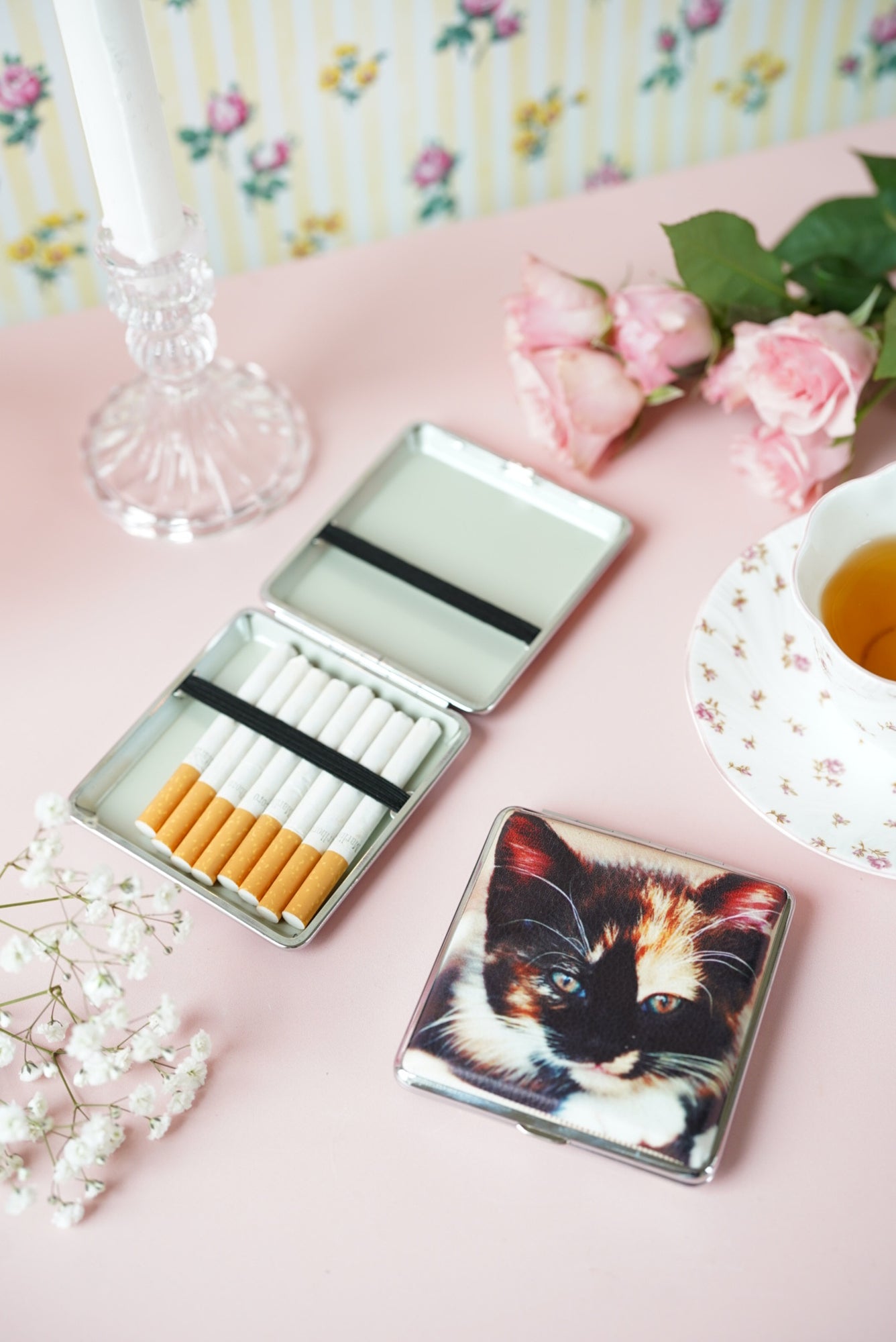 Calico Kitty Cig Case