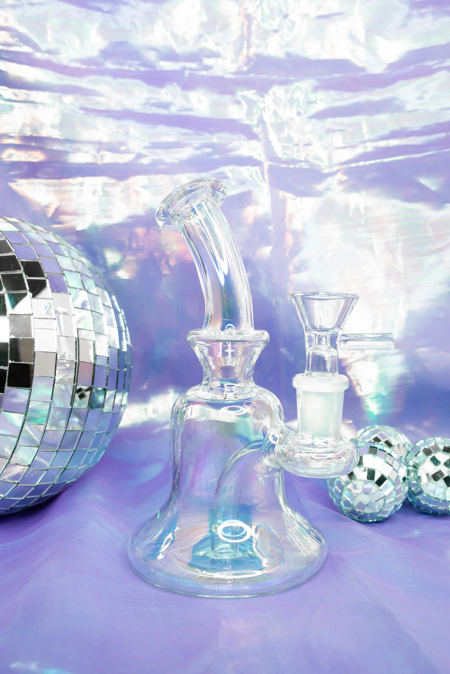 Belle of the Ball Water Pipe- Iridescent