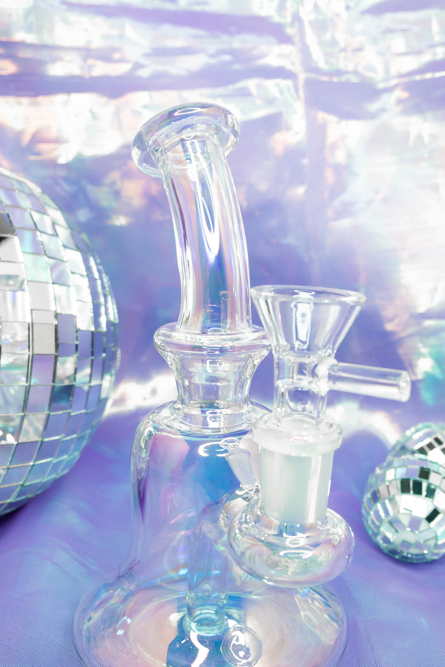 Belle of the Ball Water Pipe- Iridescent