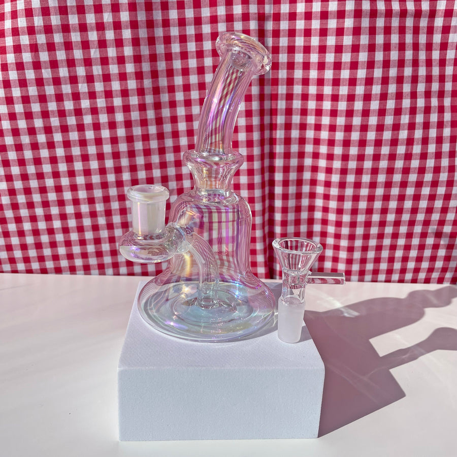 Belle of the Ball Water Pipe- Iridescent