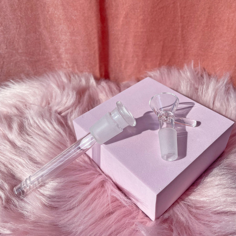 Crystal Water Pipe- Iridescent