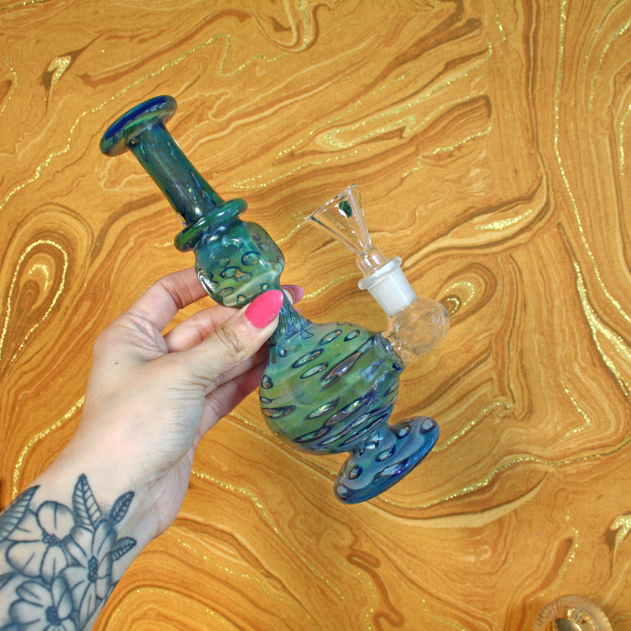 Starry Eyed Bong- Oil Slick