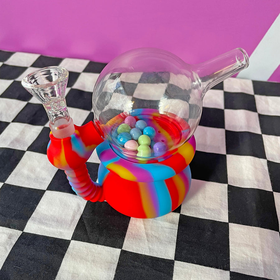 Gumball Machine Silicone Bubbler