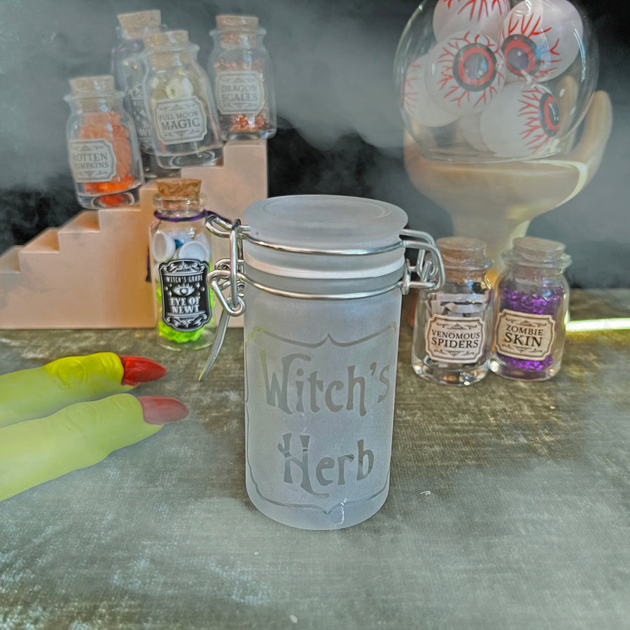 Witch's Herb Stash Jar