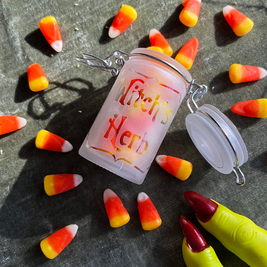 Witch's Herb Stash Jar