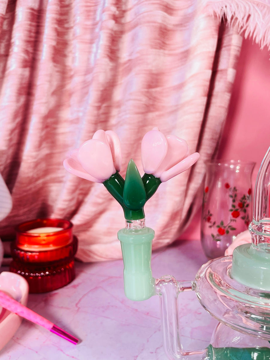 Two Tulips Double Bowl