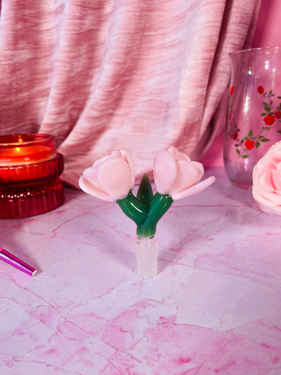 Two Tulips Double Bowl