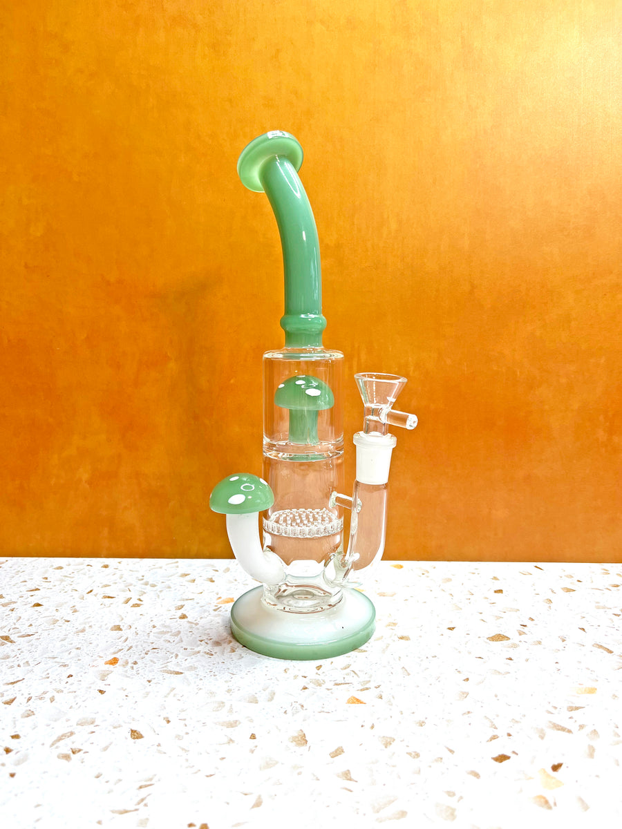 Jade Mushroom Water Pipe