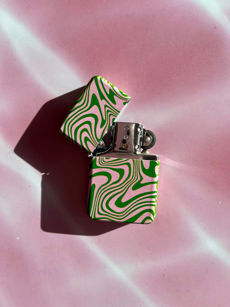 Psychedelic Swirl Lighter (REFILLABLE)