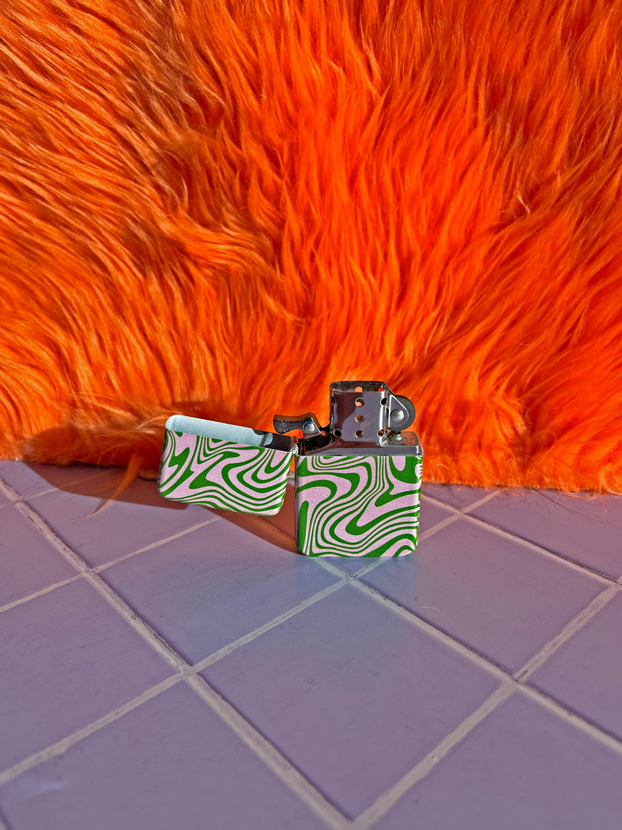 Psychedelic Swirl Lighter (REFILLABLE)