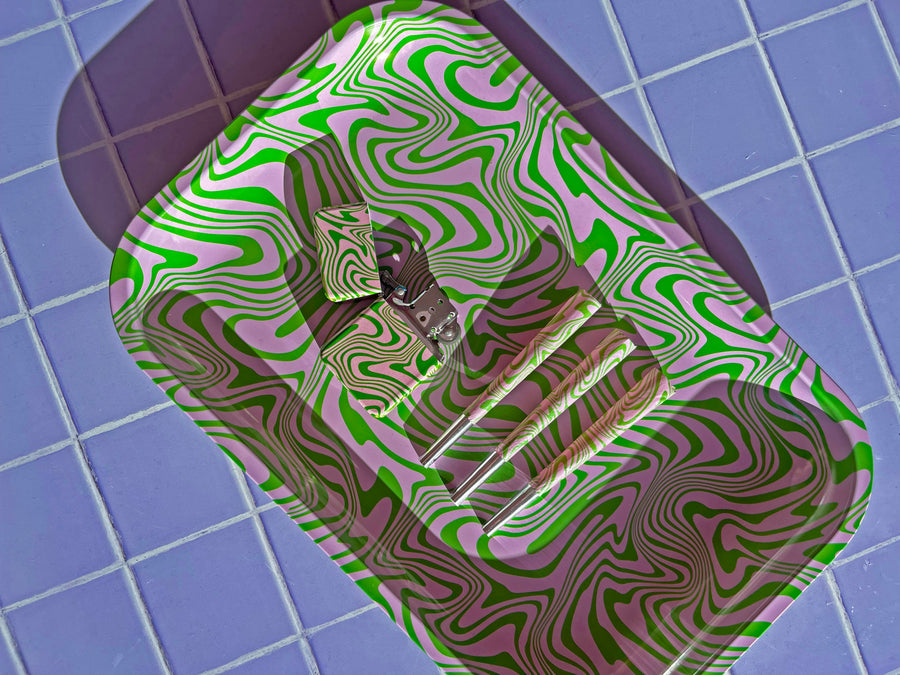 Psychedelic Swirl Lighter (REFILLABLE)