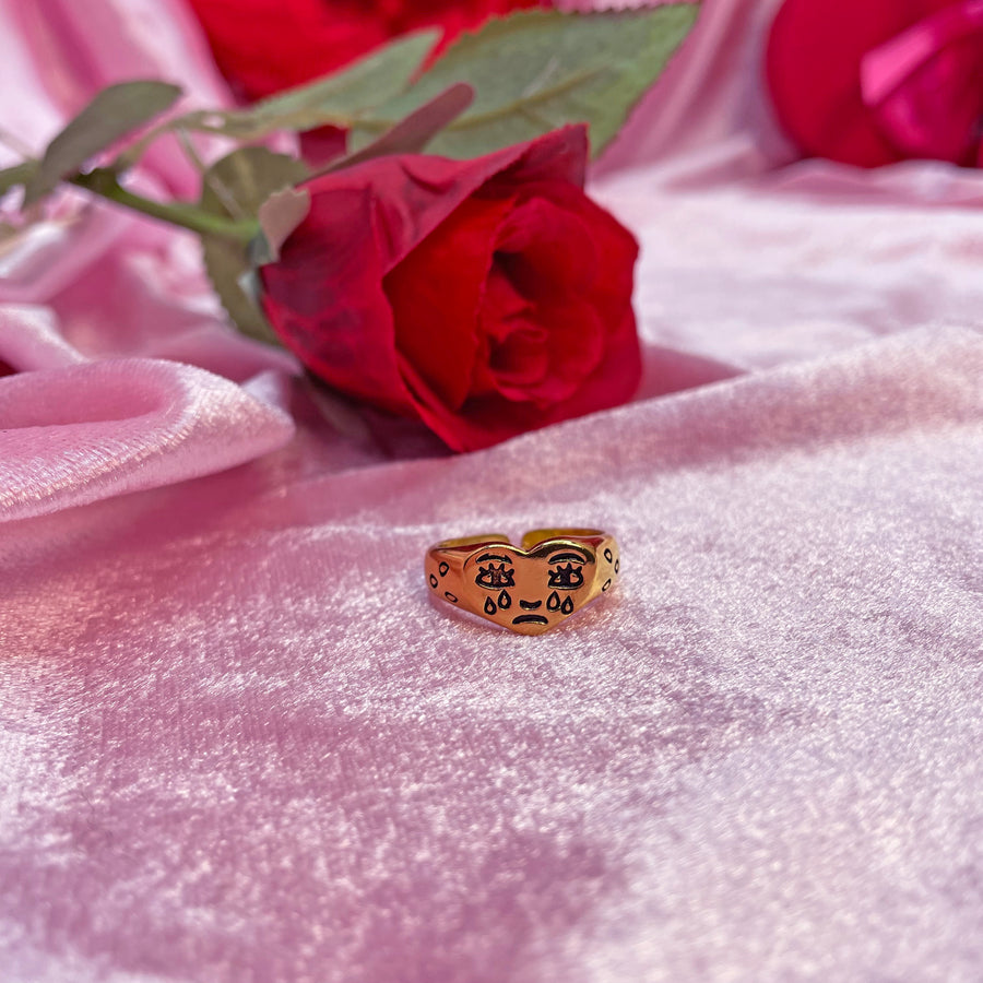 Crying Heart Ring