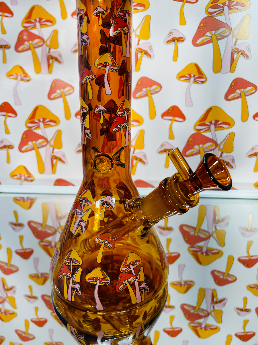 Magic Mushie Beaker Bong