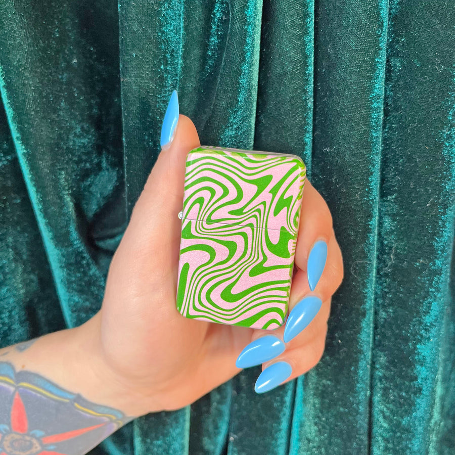 Psychedelic Swirl Lighter (REFILLABLE)