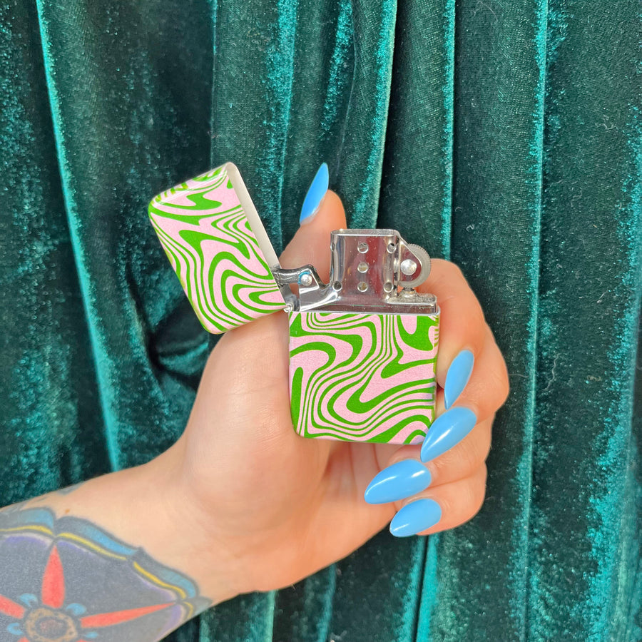 Psychedelic Swirl Lighter (REFILLABLE)