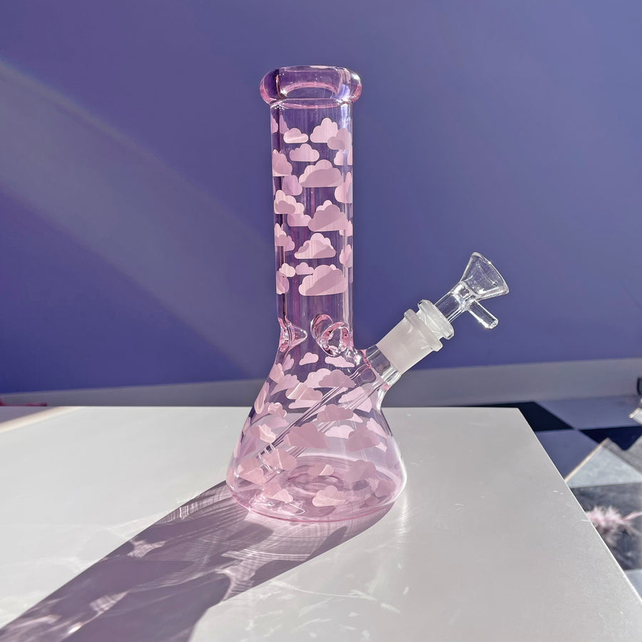 Pink Cloud Bong