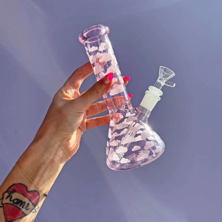Pink Cloud Bong