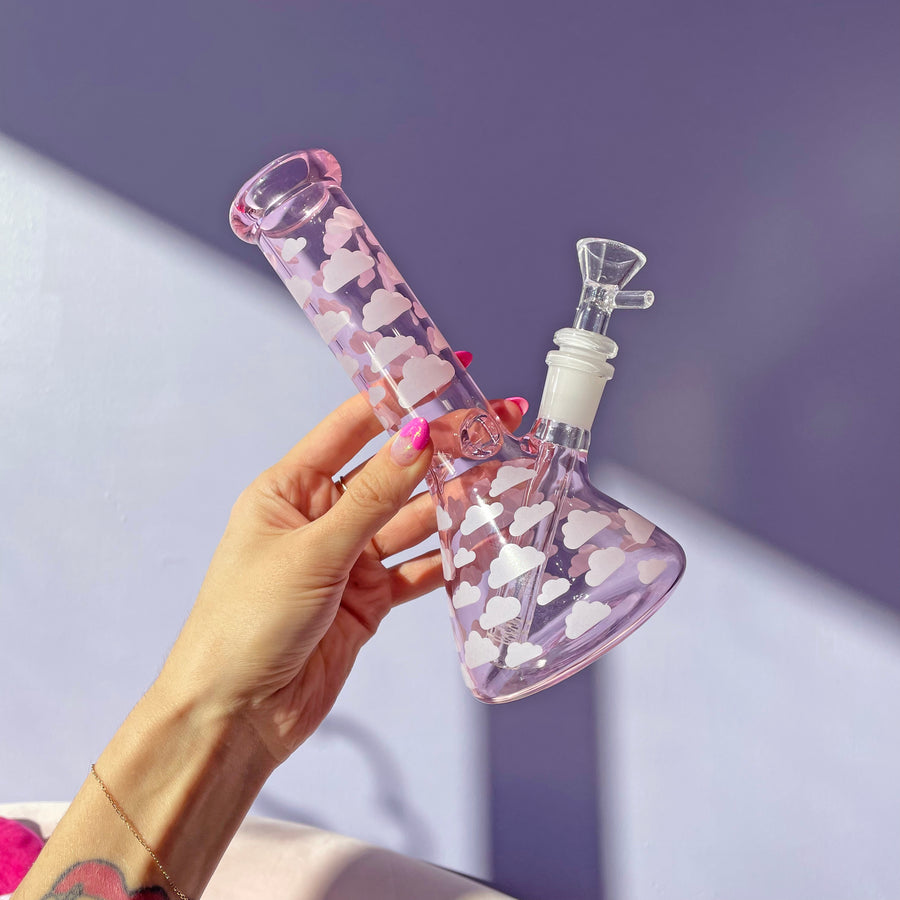 Pink Cloud Bong