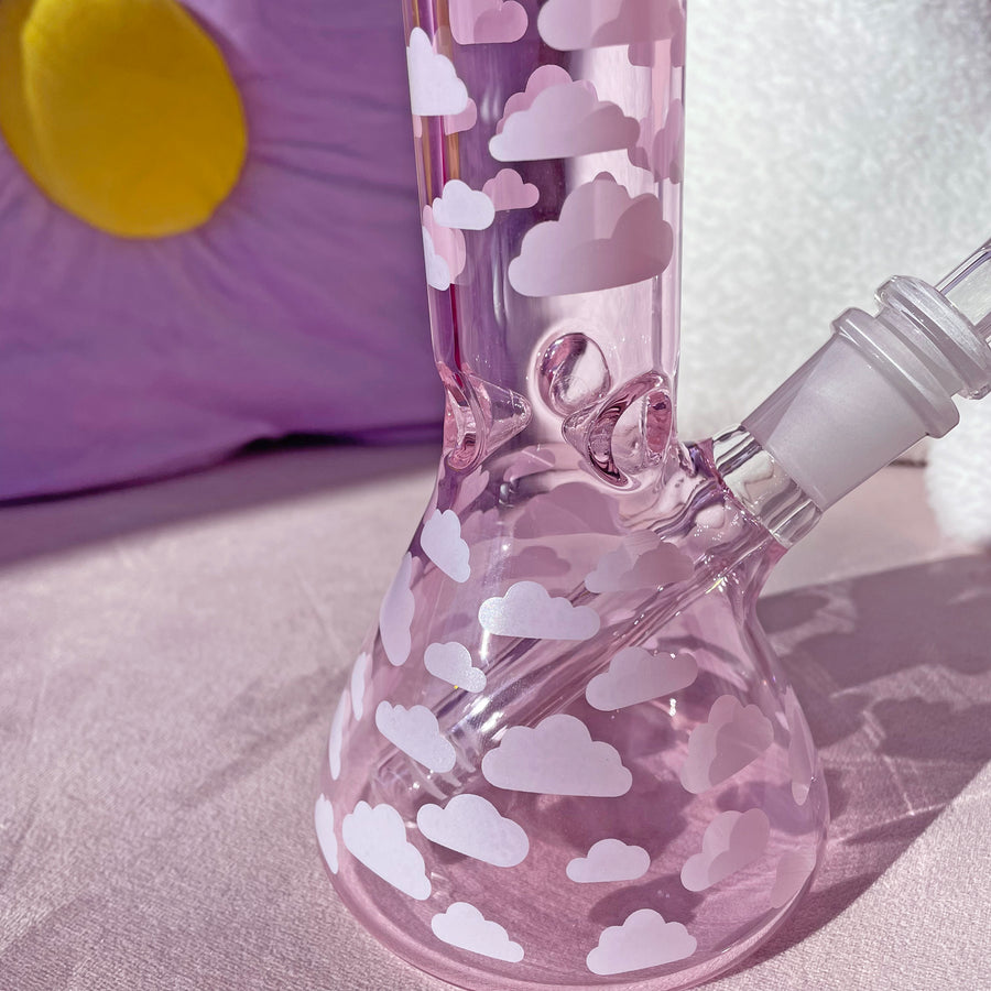 Pink Cloud Bong