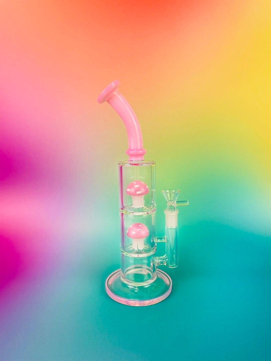 Pink Mushroom Water Pipe