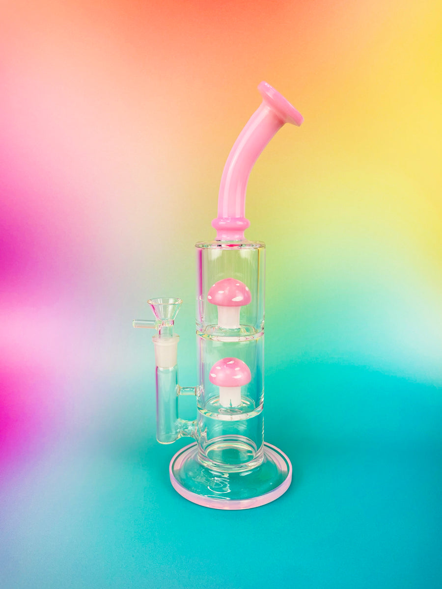 Pink Mushroom Water Pipe