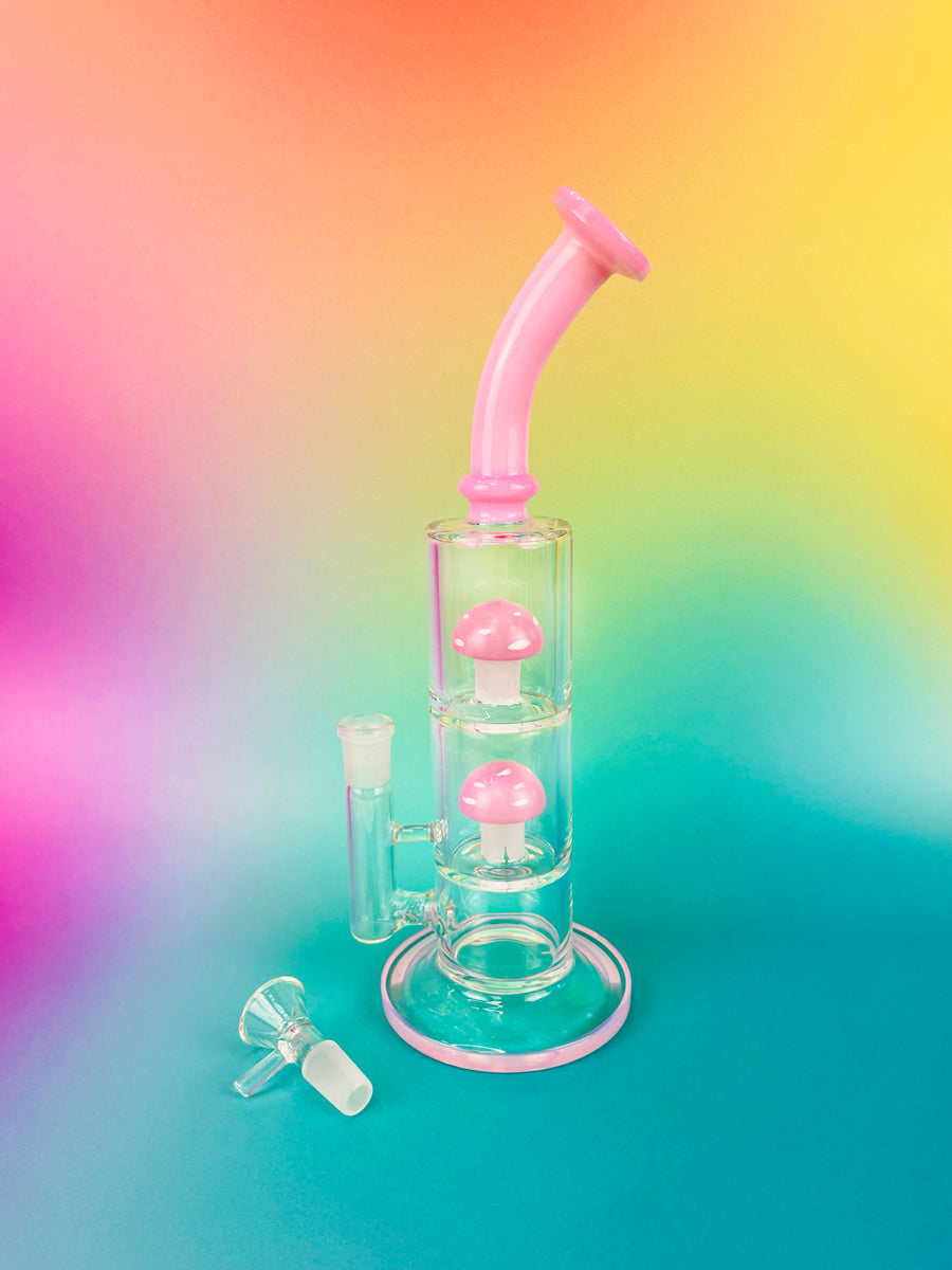 Pink Mushroom Water Pipe