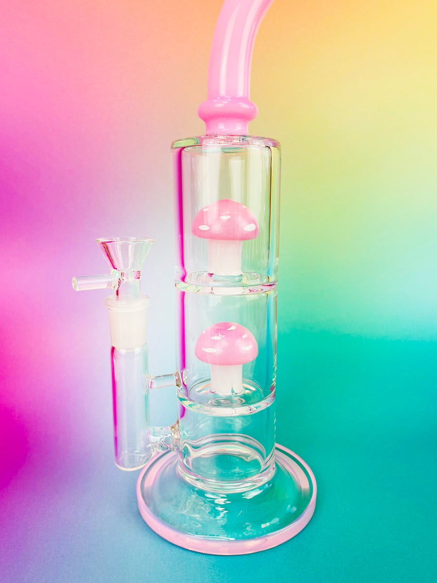 Pink Mushroom Water Pipe