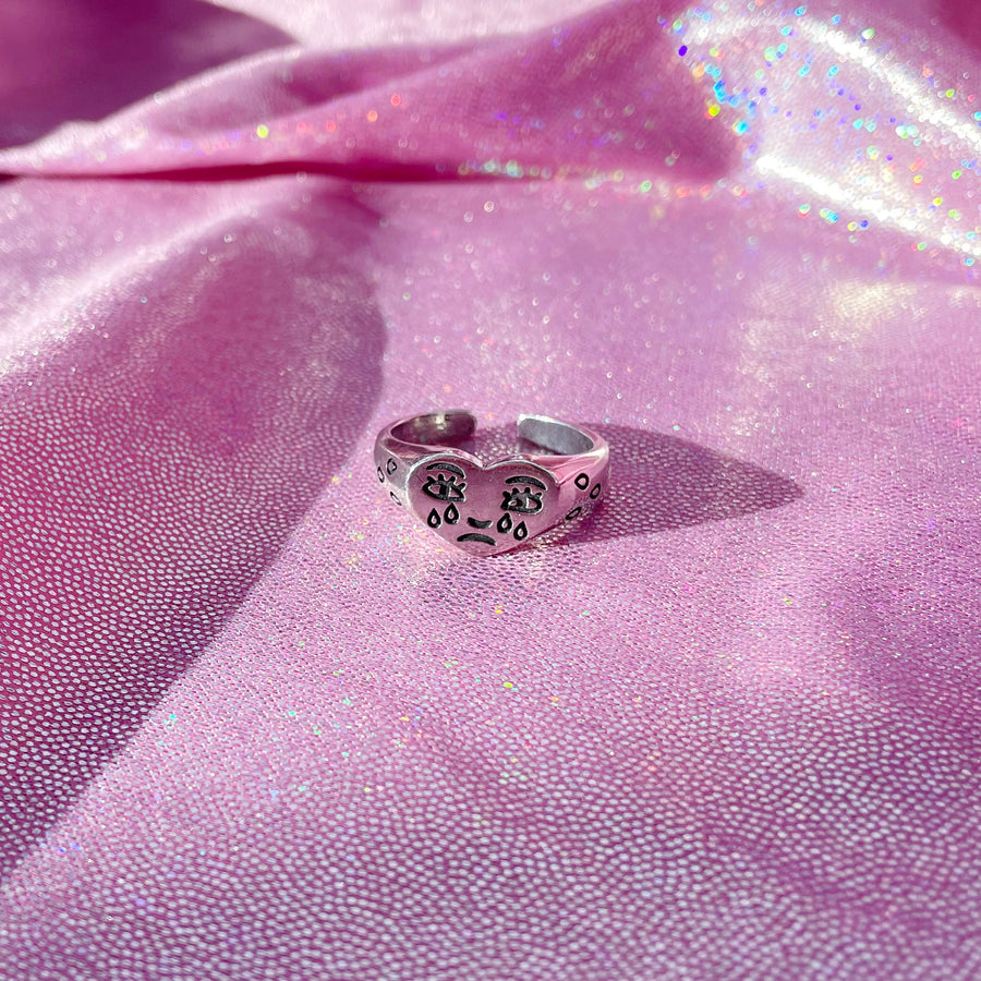 Crying Heart Ring