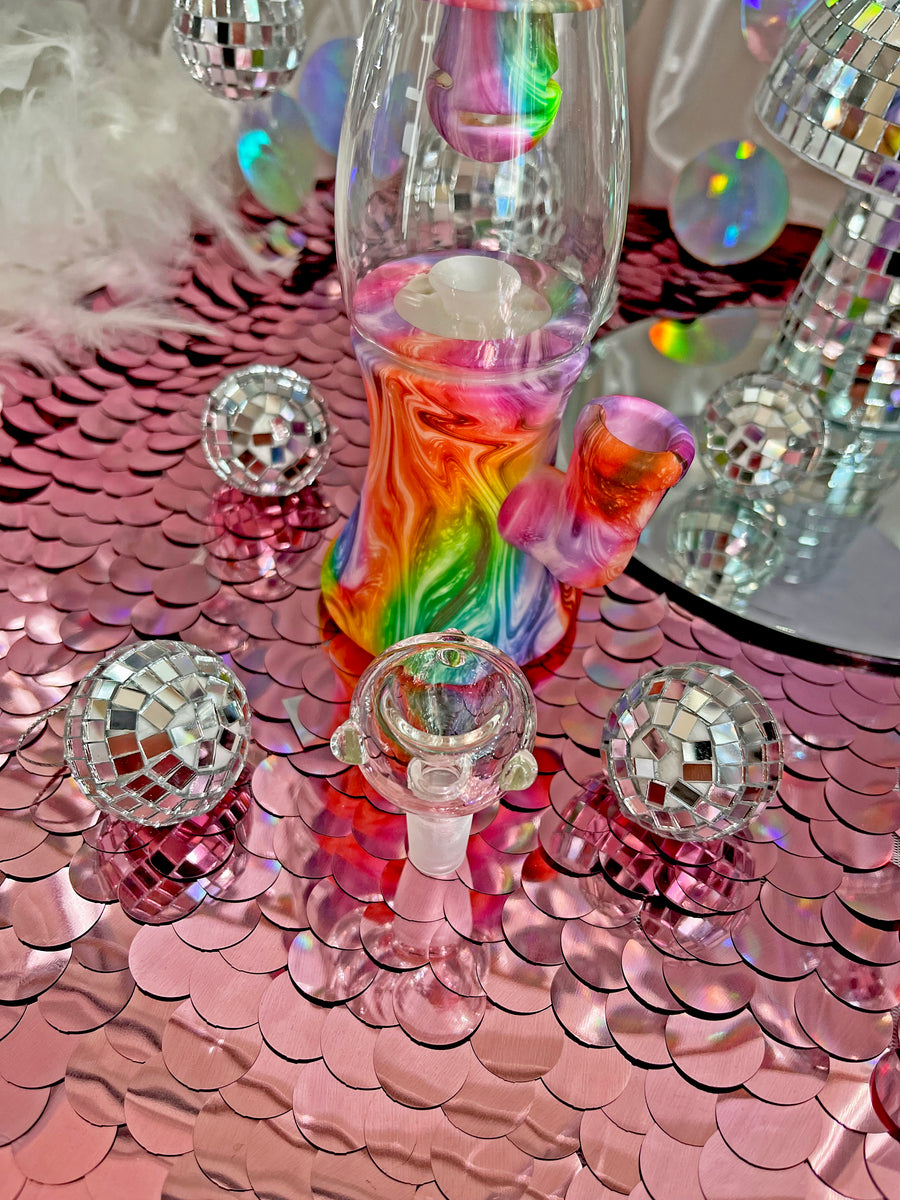Silicone Lava Lamp Bong