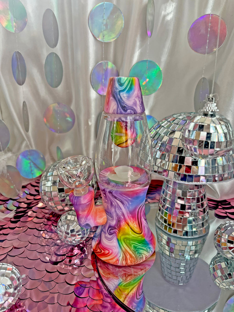 Silicone Lava Lamp Bong