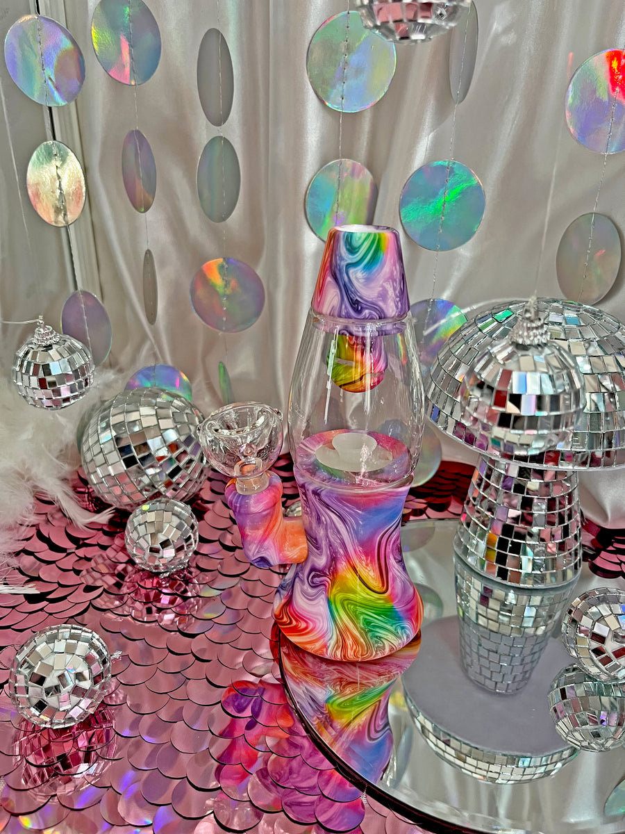 Silicone Lava Lamp Bong