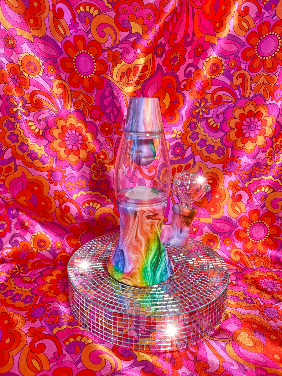 Silicone Lava Lamp Bong