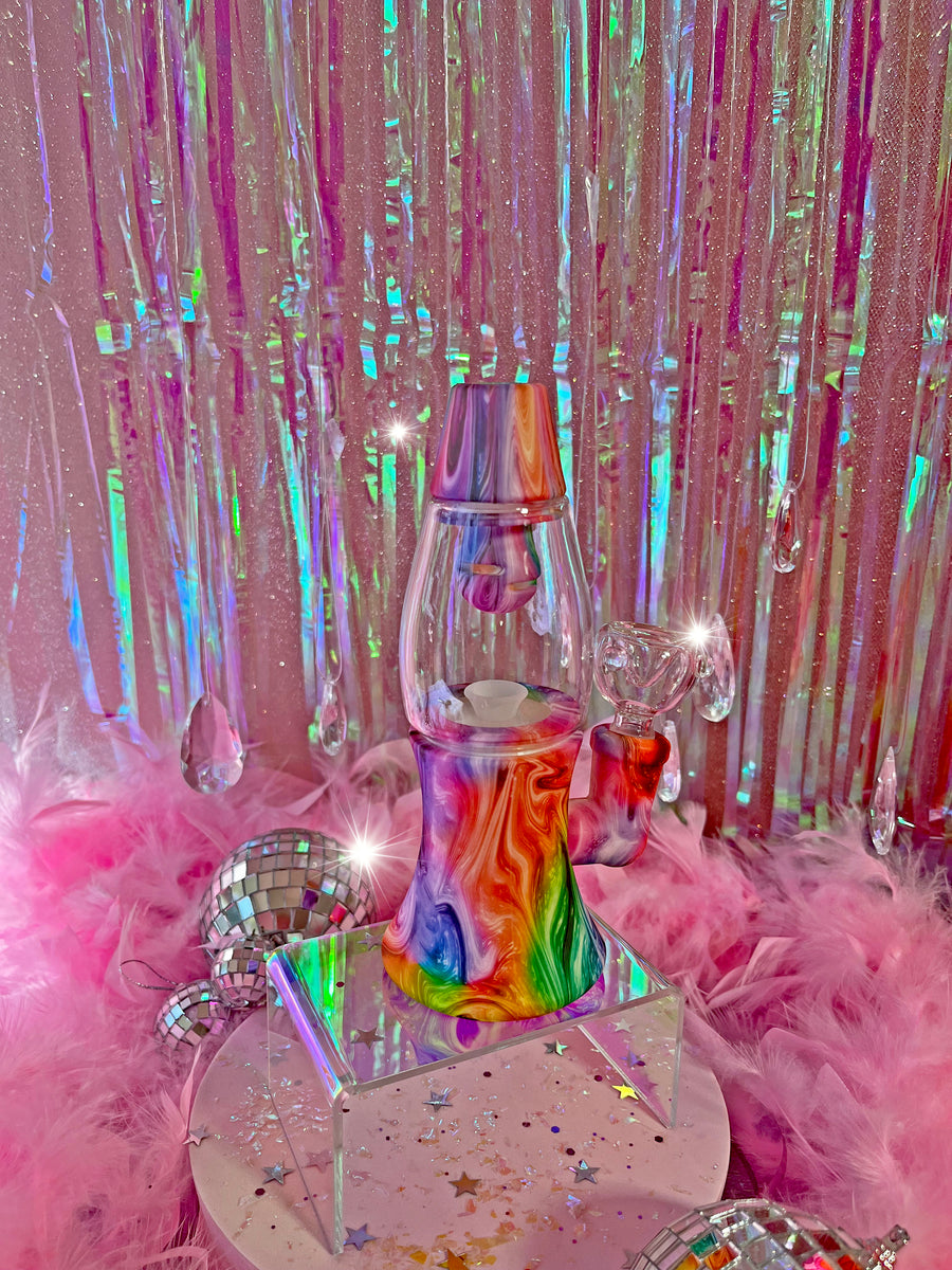 Silicone Lava Lamp Bong
