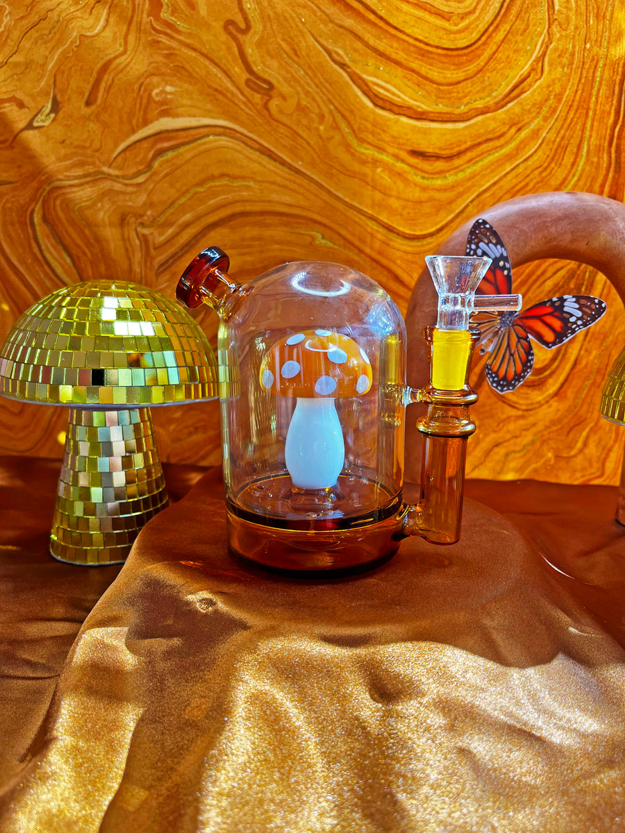 Mushroom Cloche Bong