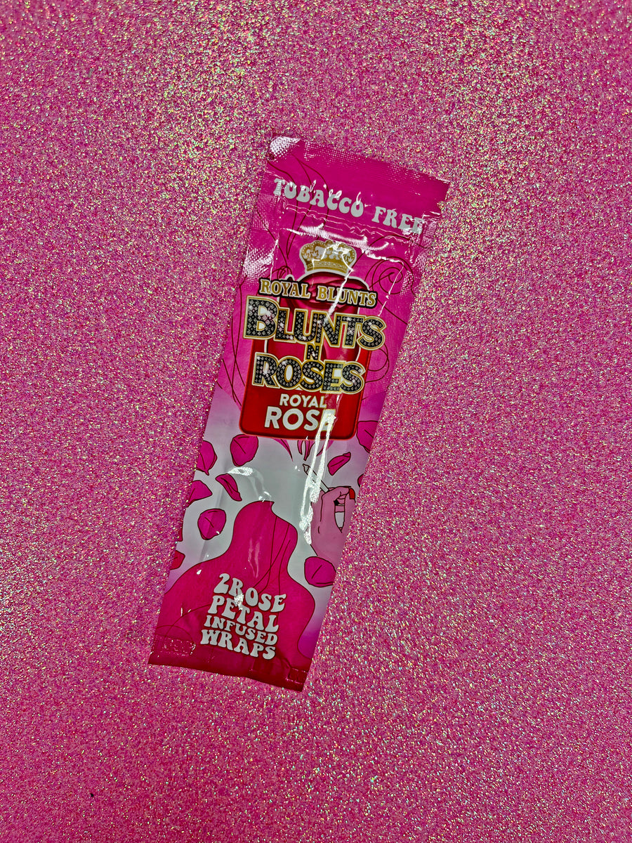 Royal Blunts  Blunts & Roses 2 Rose Petal Infused Wraps (2 per