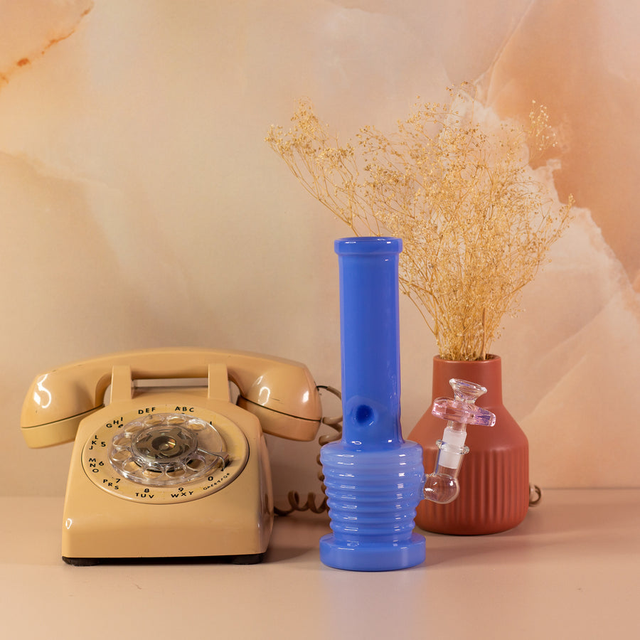 Groovy Heart Bong- Periwinkle