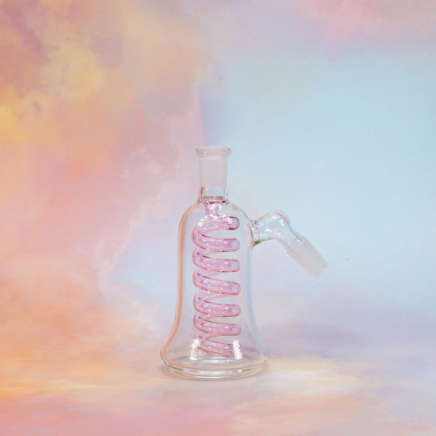 Swirl Ash Catcher- Pink