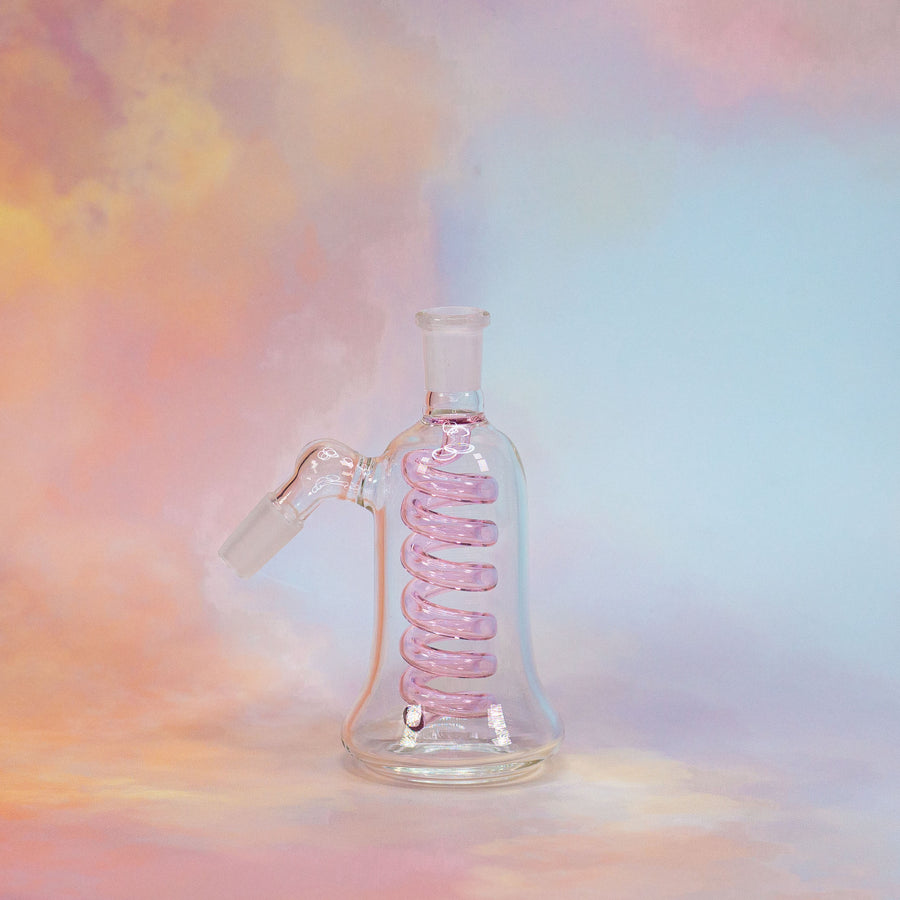 Swirl Ash Catcher- Pink