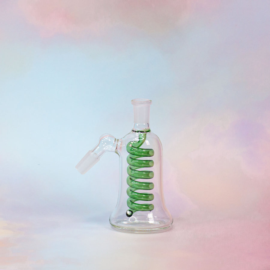 Swirl Ash Catcher- Green