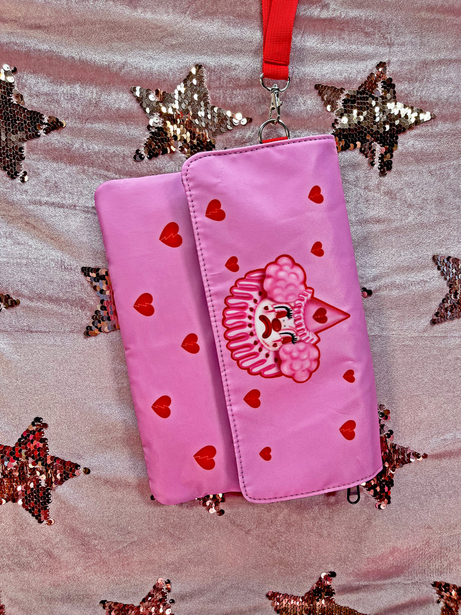 Smell Proof Bag with Lock- Sad Clown