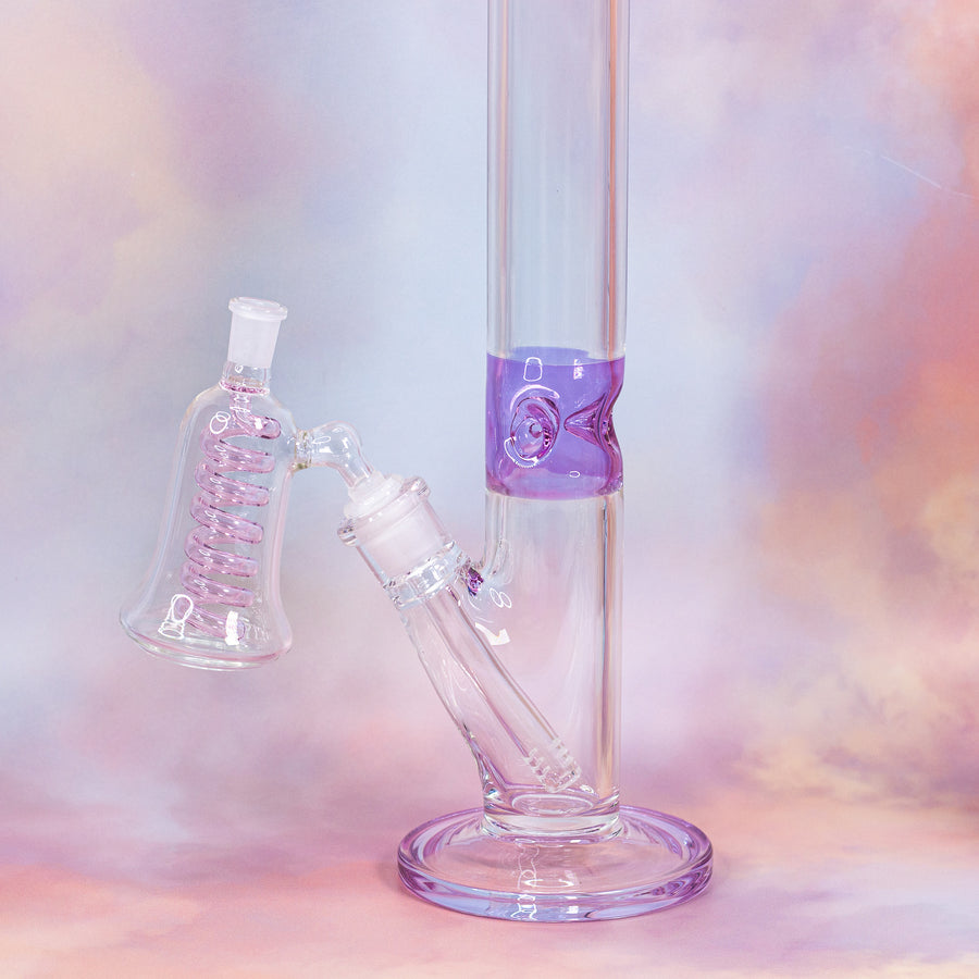 Swirl Ash Catcher- Pink