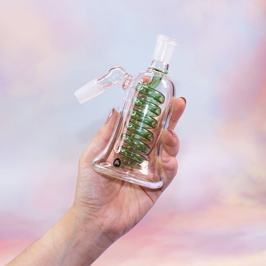 Swirl Ash Catcher- Green