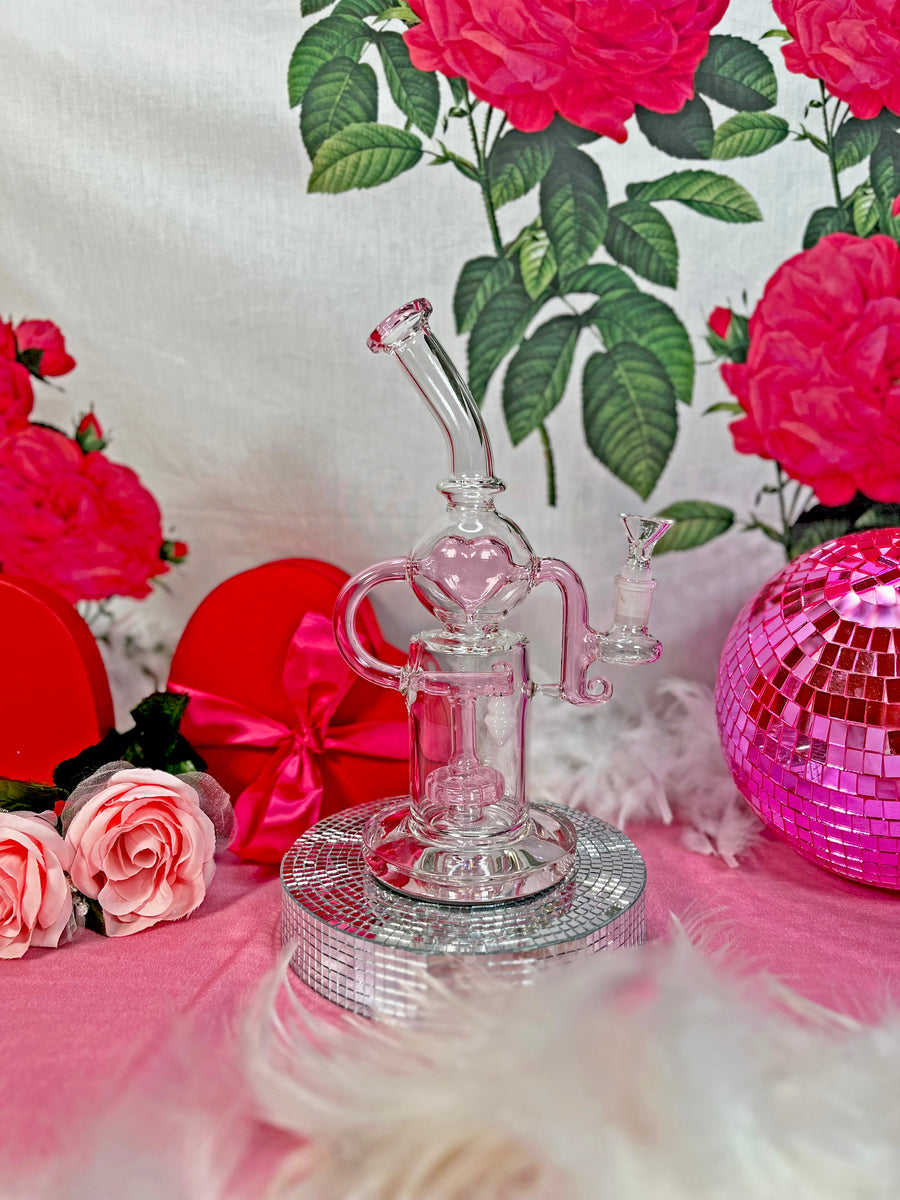 Live Laugh Love Recycler- pink