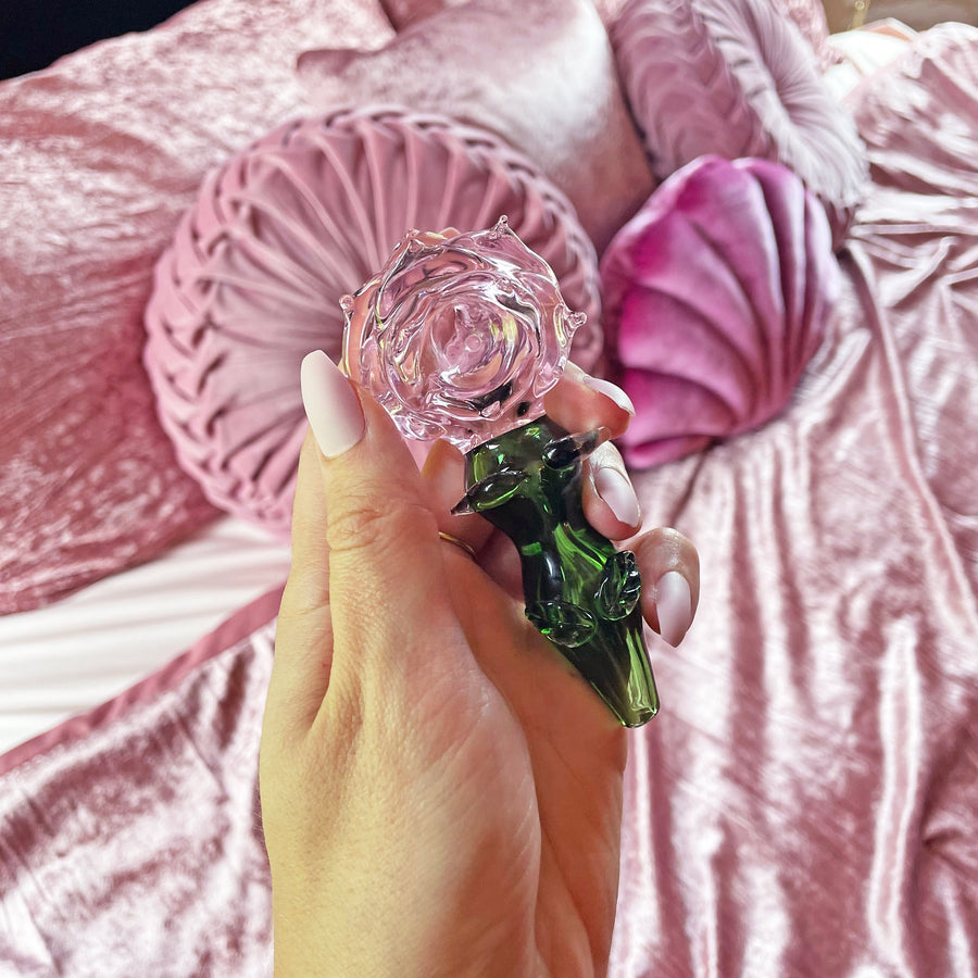 Small Rose Bowl- Pink
