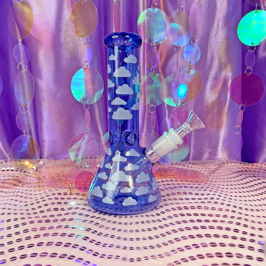 Blue Cloud Bong
