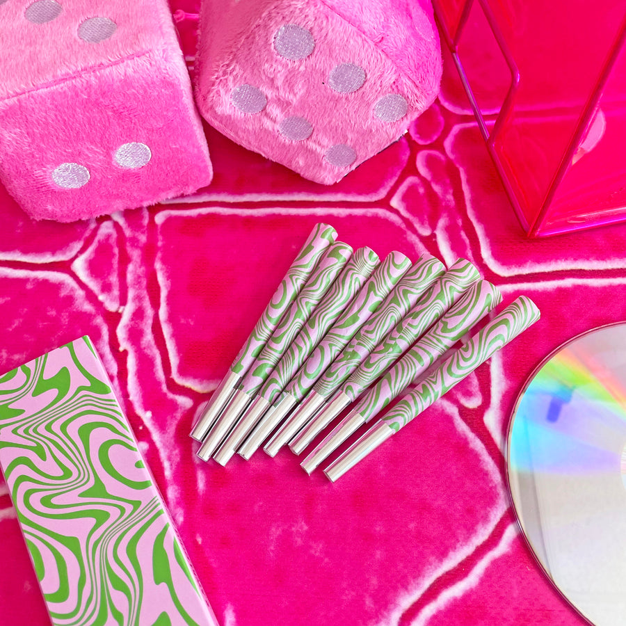 Psychedelic Swirl Cones