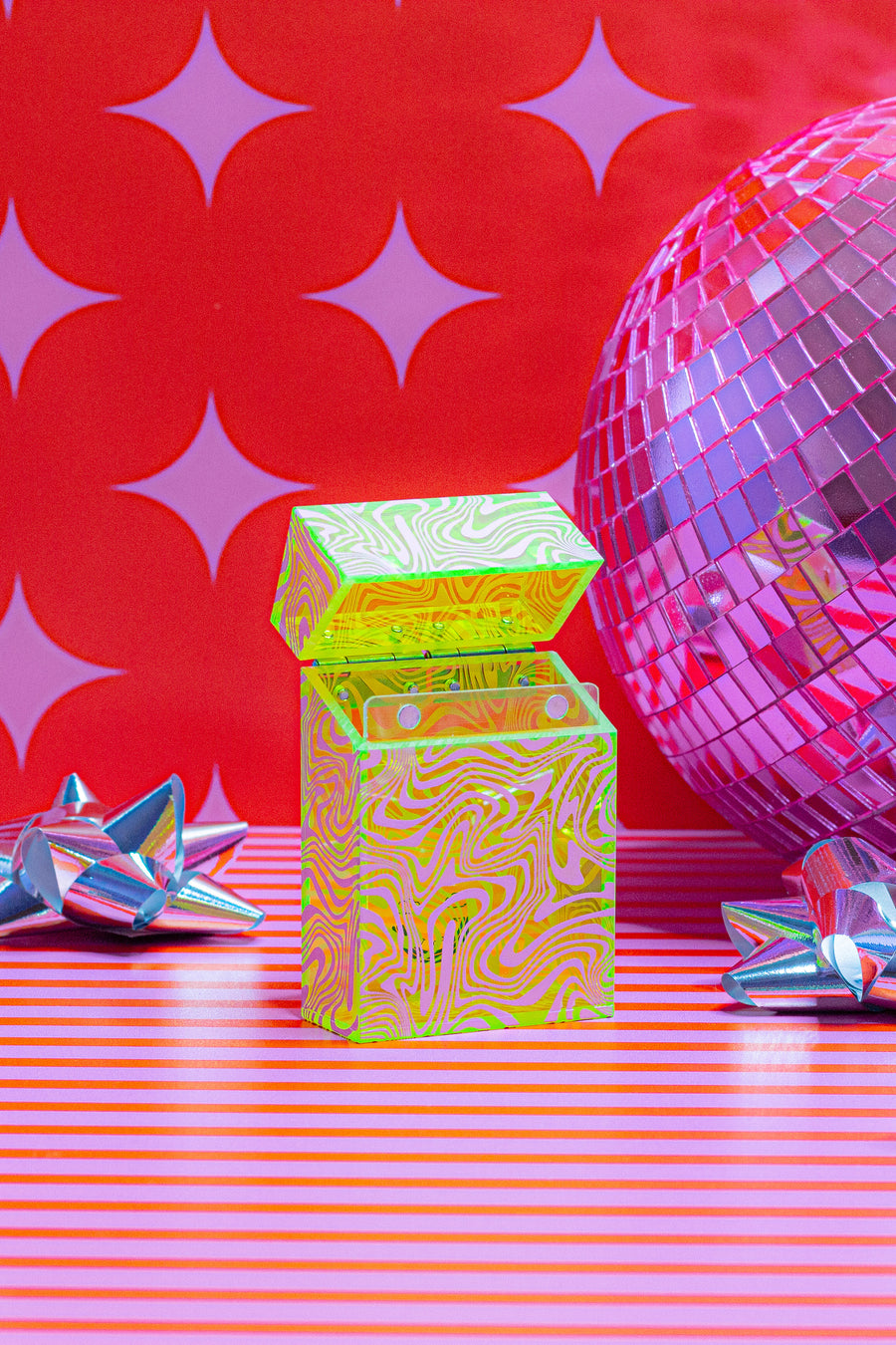 Psychedelic Swirl Cig Box