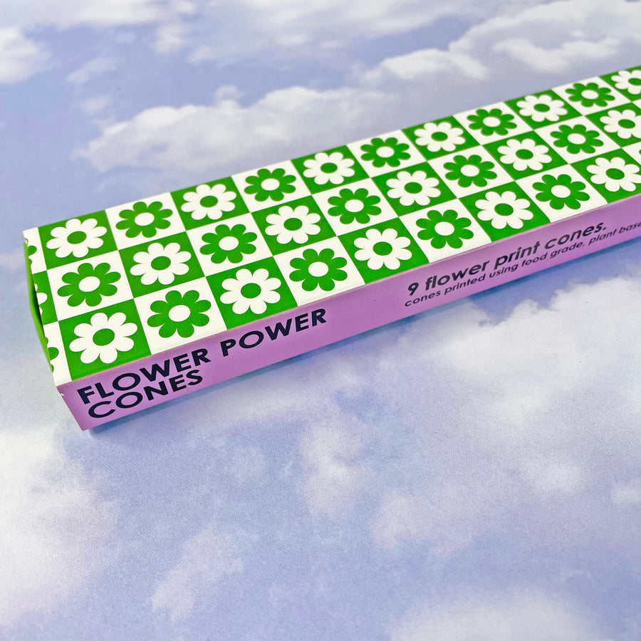 Flower Power Cones