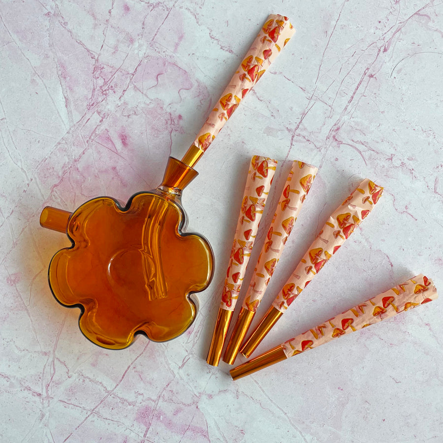 Dazey Joint Bubbler- Amber